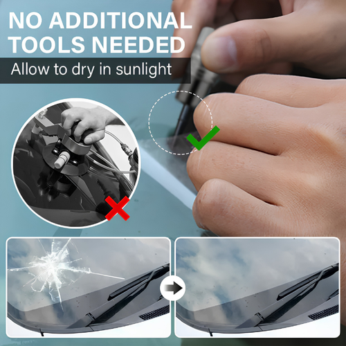 VANZANT GlassFix — Windshield Chip & Crack Repair Kit